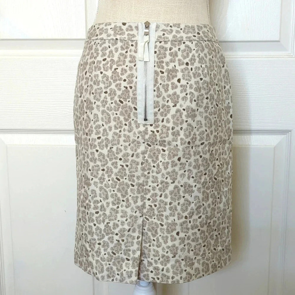 Loft Leopard Printed Skirt - Picture 3 of 5